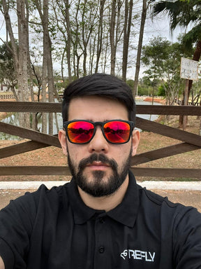 Óculos Refly Olhos como Fogo